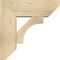 Ekena Millwork Westlake Slat Rough Sawn Bracket w/ Offset Brace, Douglas Fir, 8"W x 22"D x 22"H BKT0806X22X22WTL06RDF - alternate 3